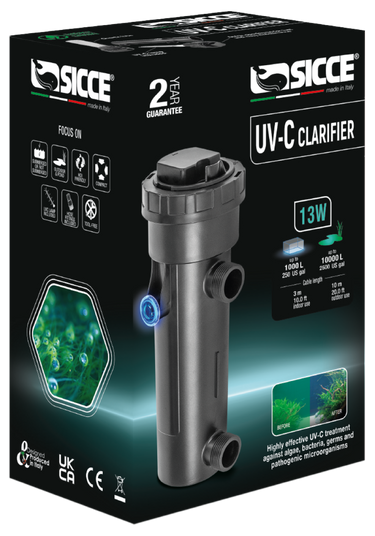 UV-C Clarifier 13W, 3m